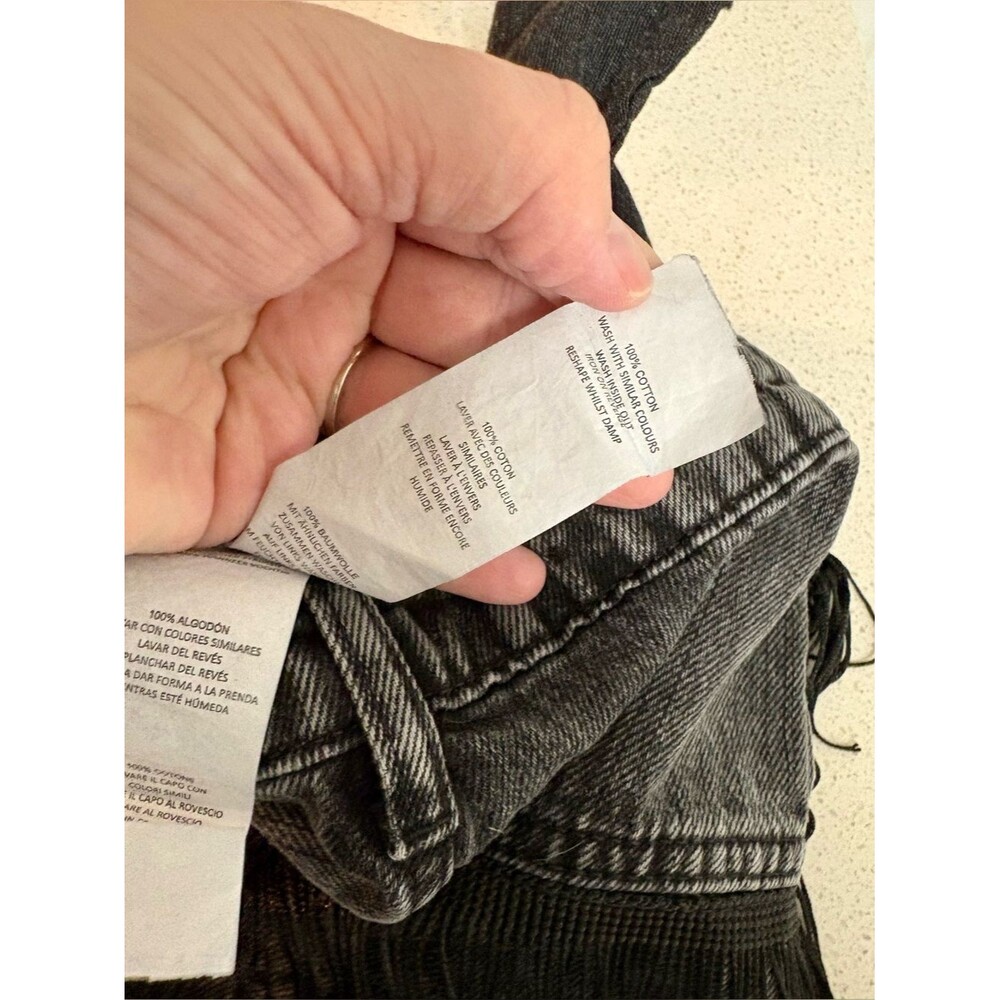 Nasty Gal Fringe Jeans L5 - Picture 5 of 7